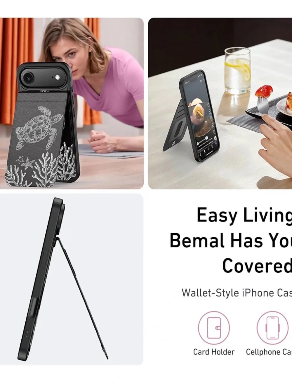 BEMAL stylish black